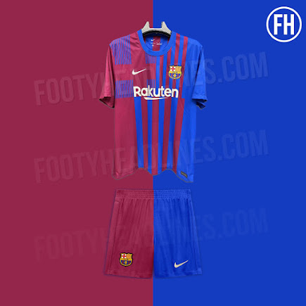 Barcelona half deals and half jersey